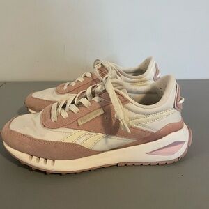 Reebok Women's Blush and Cream Sneakers